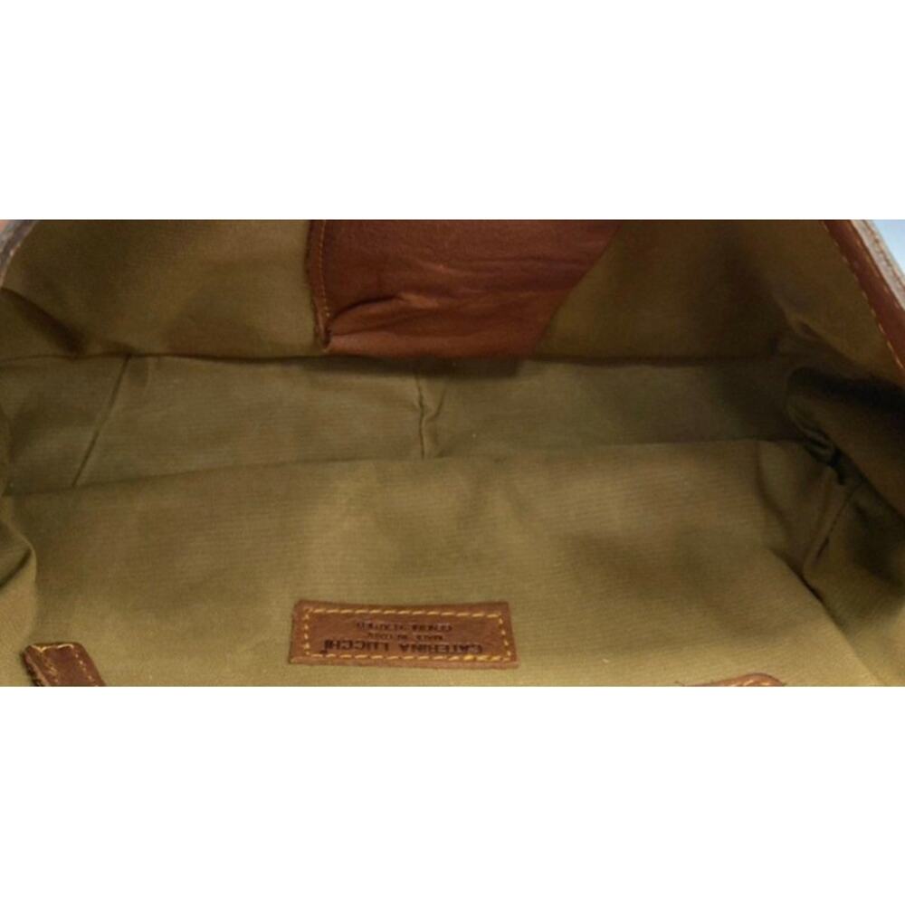 CATERINA LUCCHI Y2K LEATHER HOBO SHOULDER BAG - Picture 5 of 12